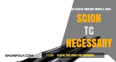 Understanding the Role of Plastic Skirting on a 2005 Scion TC