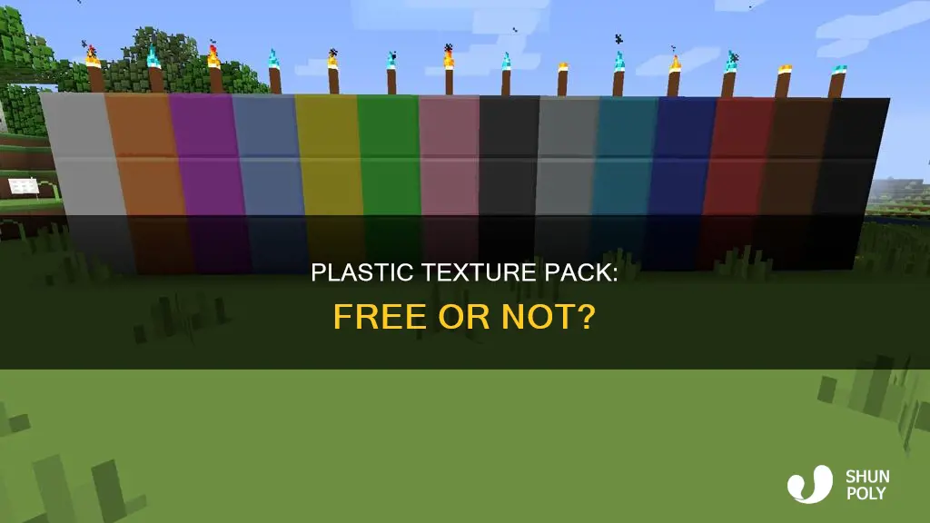 is the plastic texture pack free
