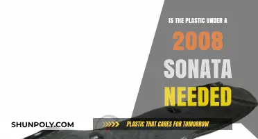 Understanding the Importance of Plastic Under Your 2008 Sonata
