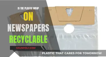 Are Newspaper Plastic Wrappings Recyclable?
