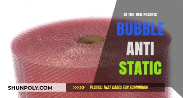 Red Plastic Bubble: Anti-Static Solution?