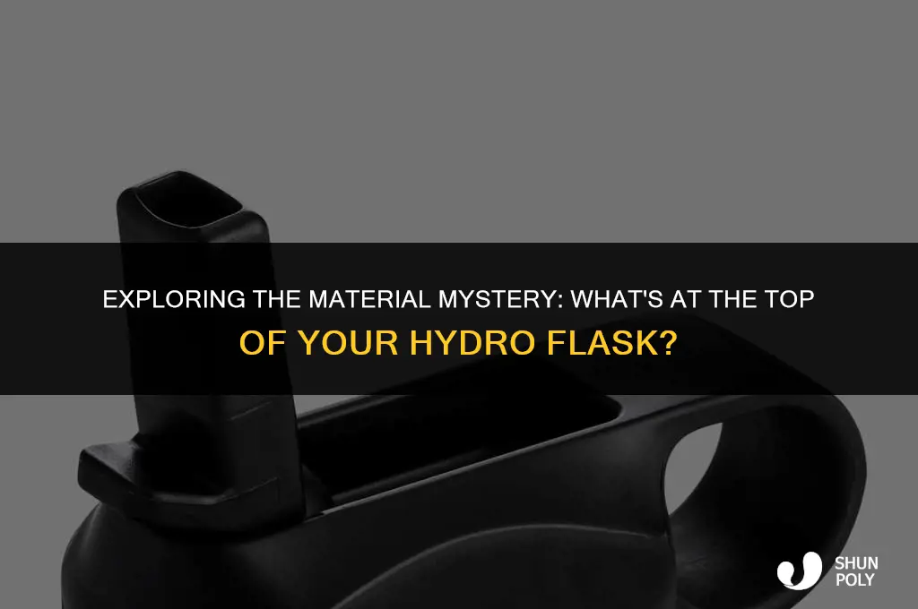 is the top of a hydro flask plastic
