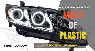 2009 Toyota Camry Headlights: Plastic or Glass Components?