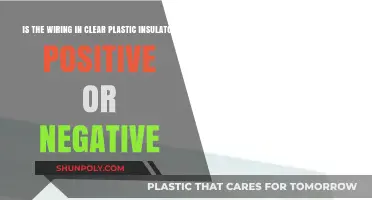 Clear Plastic Insulator Wiring: Identifying Positive or Negative Polarity