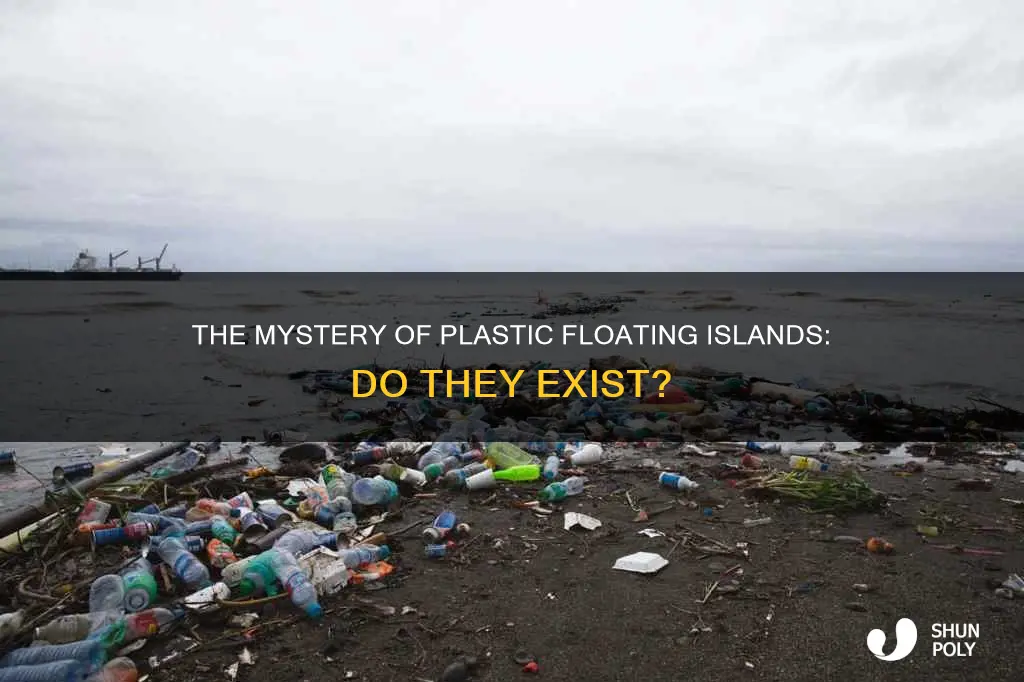is there a floating island of plastic