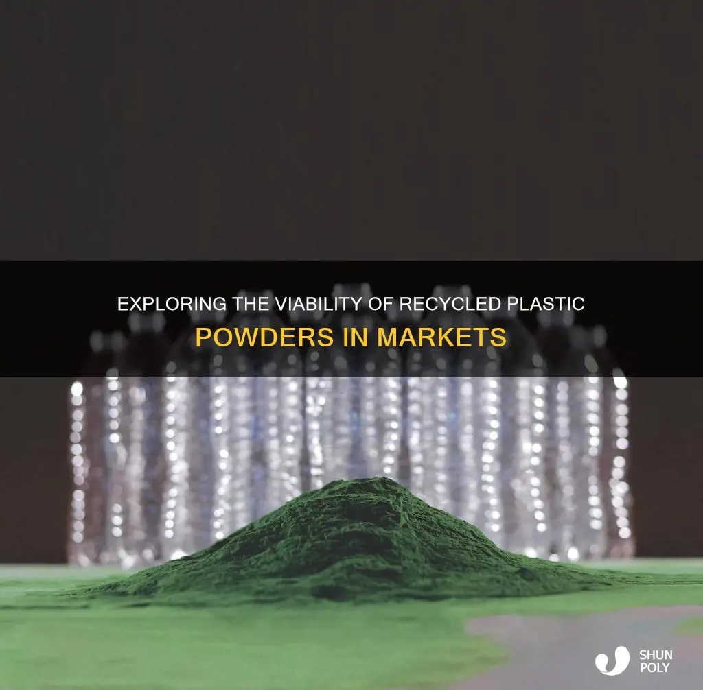 is there a market for recycle plastic powders