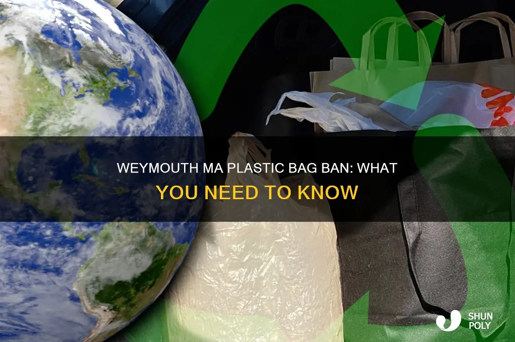 is there a plastic bag ban in weymouth ma