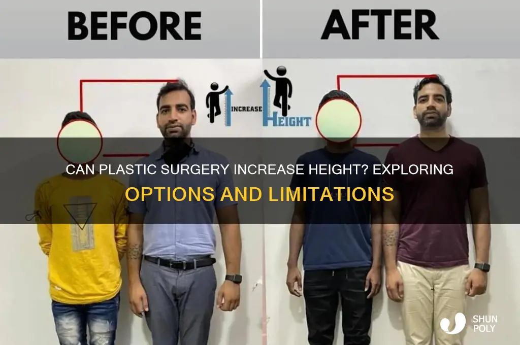 is there a plastic surgery to make you taller