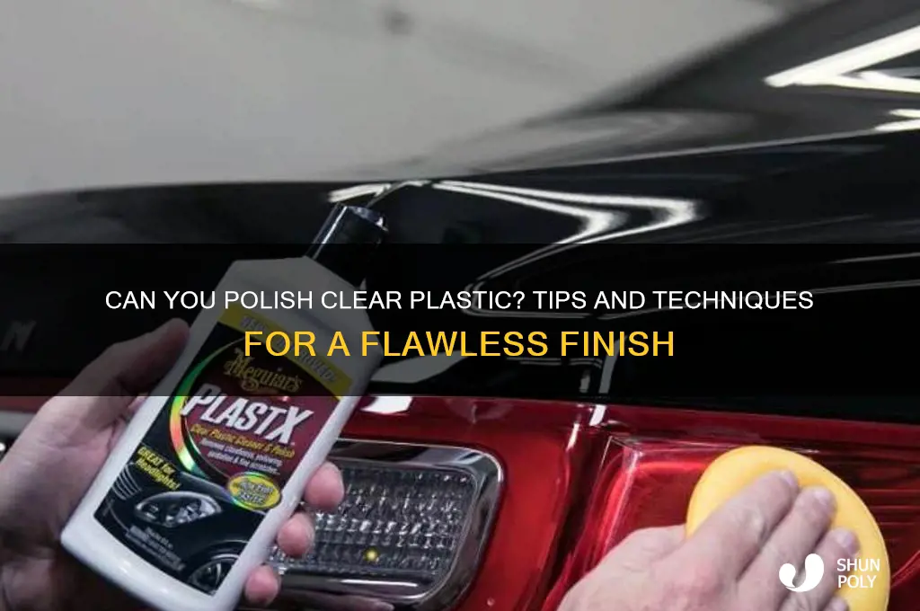 is there a polish for clear plastic