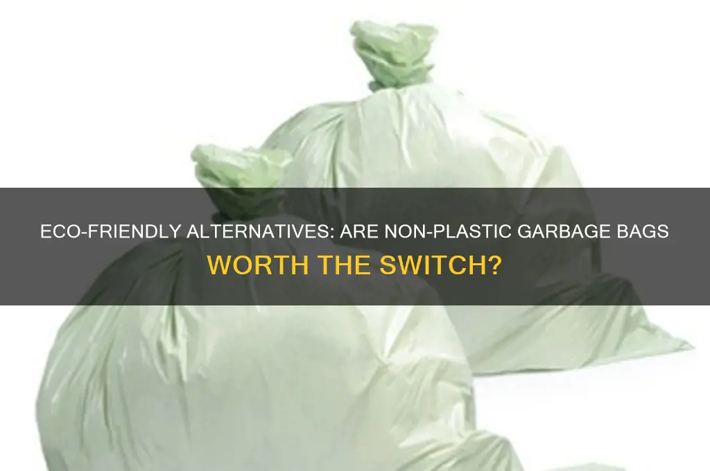 is there a review of non plastic gargbage bags