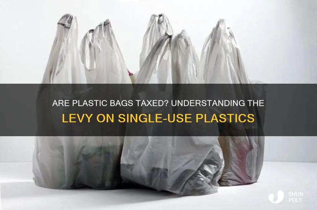 is there a tax on plastic bags