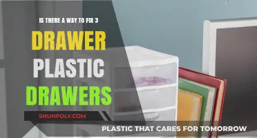 Revamping Plastic Drawers: A DIY Guide to Fixing 3-Drawer Units