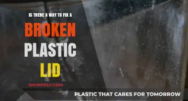 Mending Matters: A Guide to Fixing Your Broken Plastic Lid