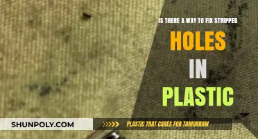 Reviving Durability: Techniques to Repair Stripped Holes in Plastic