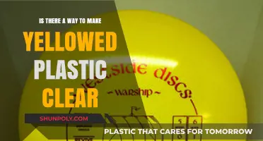 Reviving Yellowed Plastic: Effective Methods to Restore Clarity and Shine