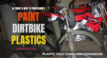 Painting Dirtbike Plastics Like a Pro: Tips and Tricks