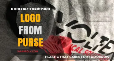 How to Safely Remove a Plastic Logo from Your Purse
