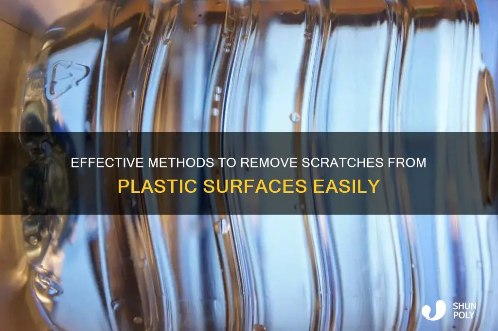 is there a way to remove scratches from plastic