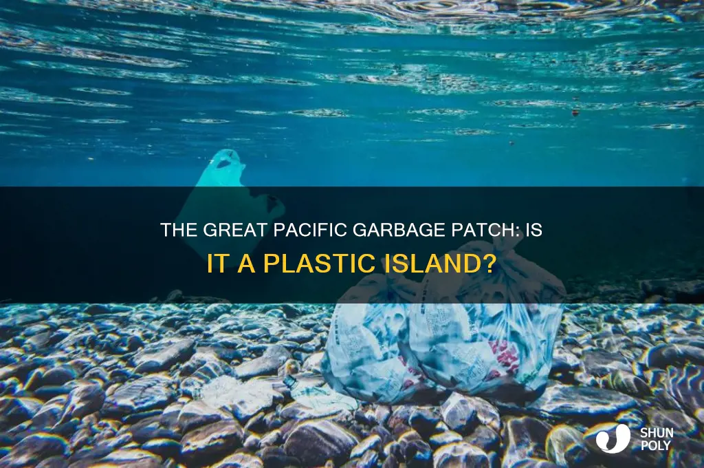 is there an island made of plastic