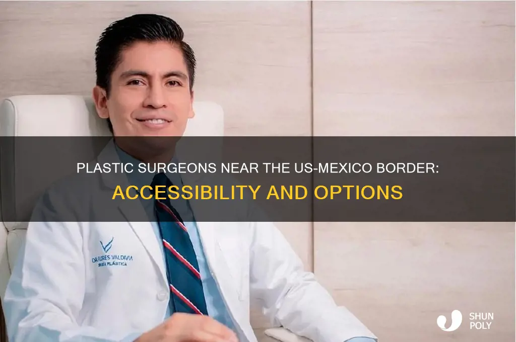 is there any plastic surgeons along progress or mexican border