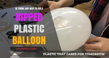 Mending Magic: Can You Really Fix a Ripped Plastic Balloon?