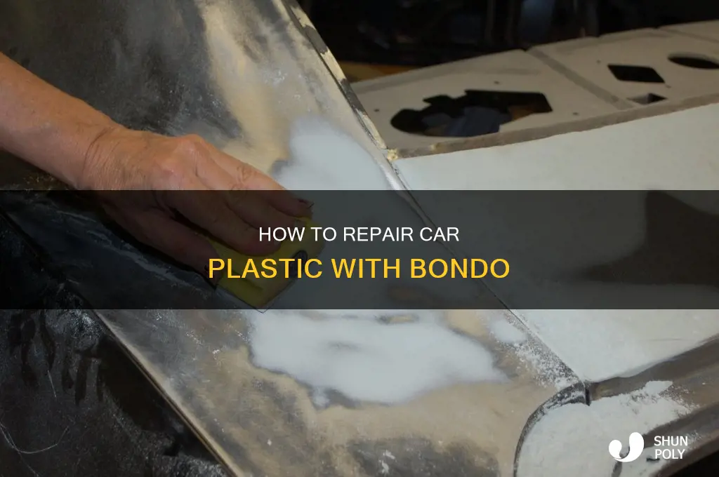 is there bondo for plastic car