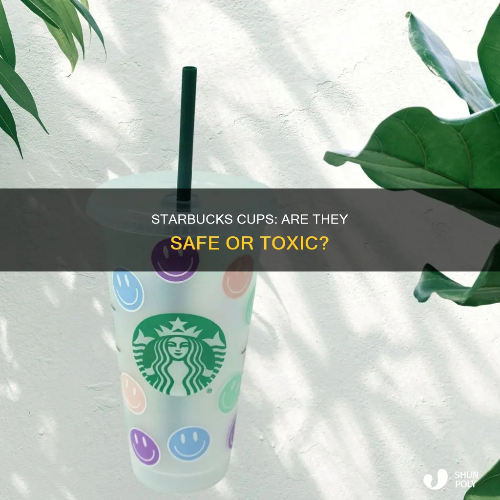 is there bpa in starbucks plastic cups