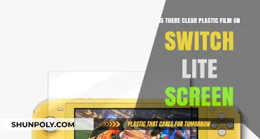 Does the Nintendo Switch Lite Screen Have a Clear Plastic Film?