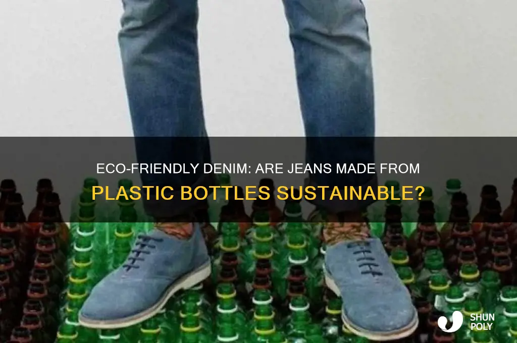 is there jeans make out of plastic bottles