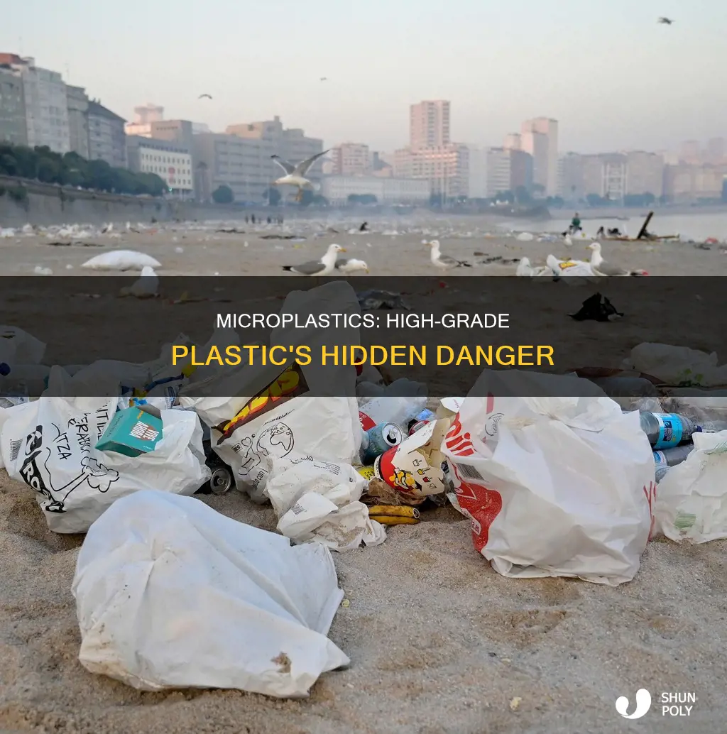 is there microplastics in high grade plastic