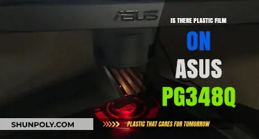 How to Uncover the ASUS PG348Q's Plastic Film
