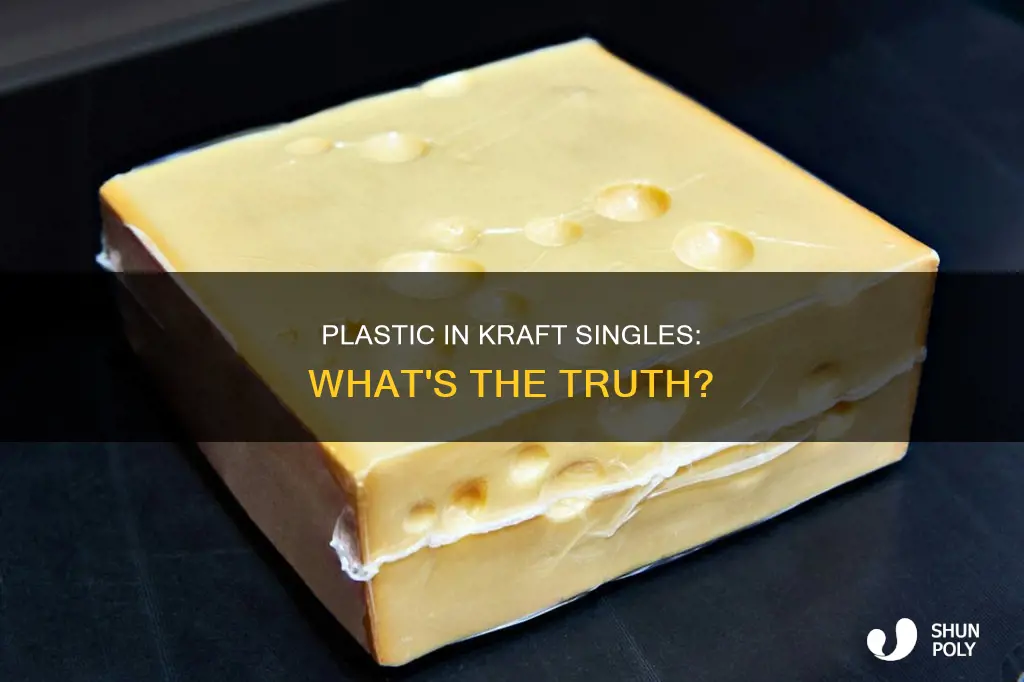 is there plastic in kraft singles