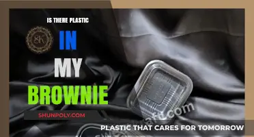 Plastic in Brownies: What's the Harm?