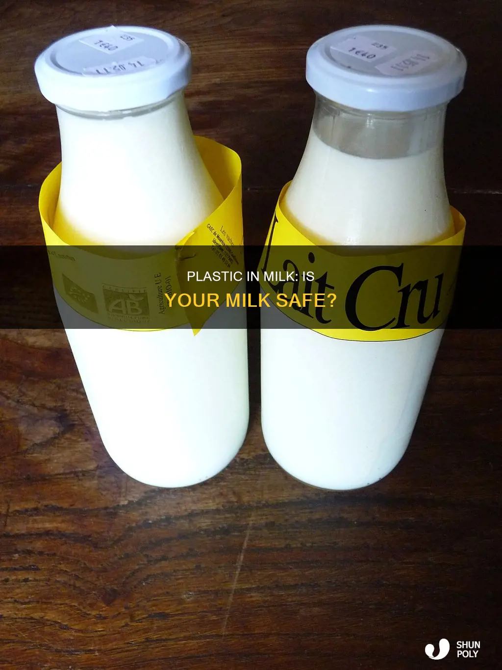 is there plastic in my milk
