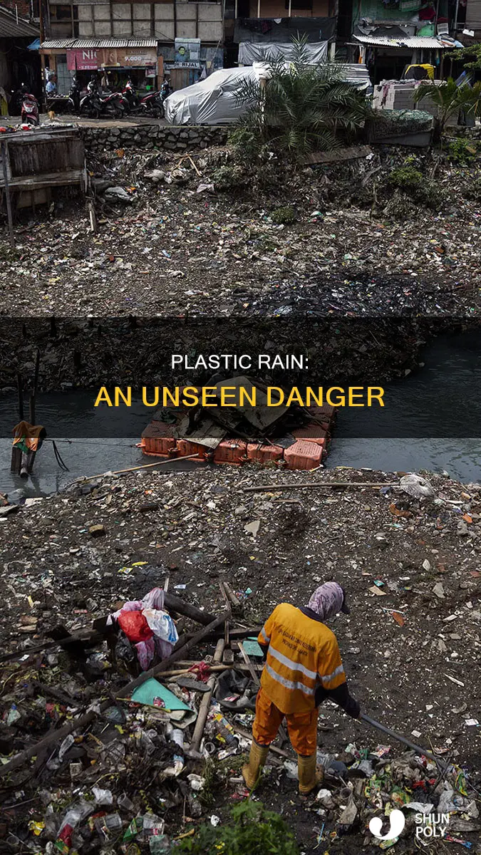 is there plastic in rain water