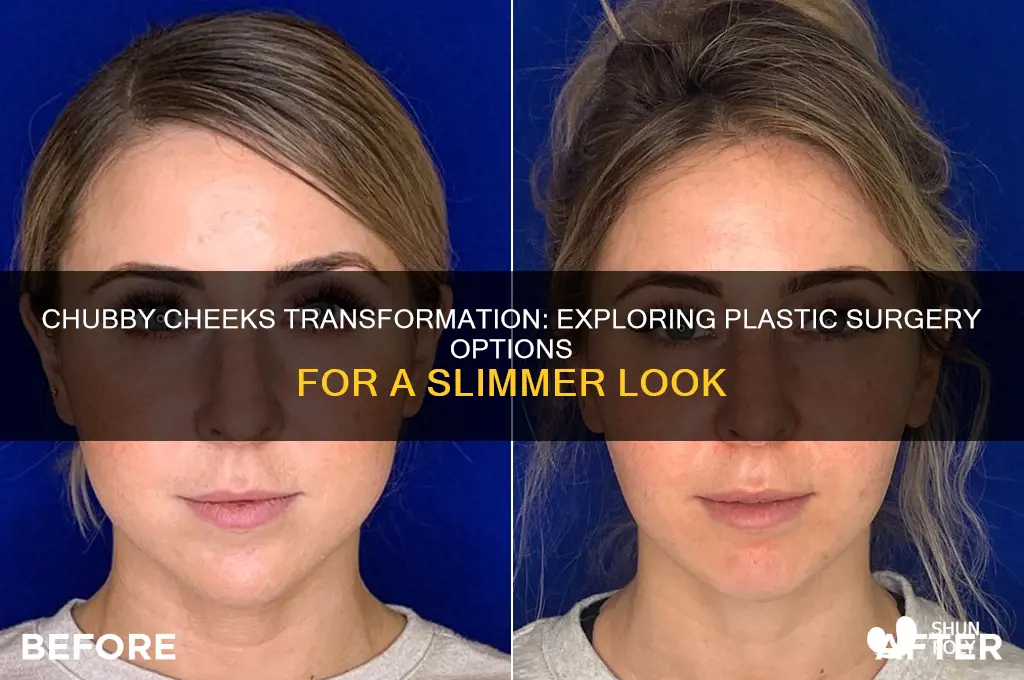 is there plastic surgery for chubby cheeks