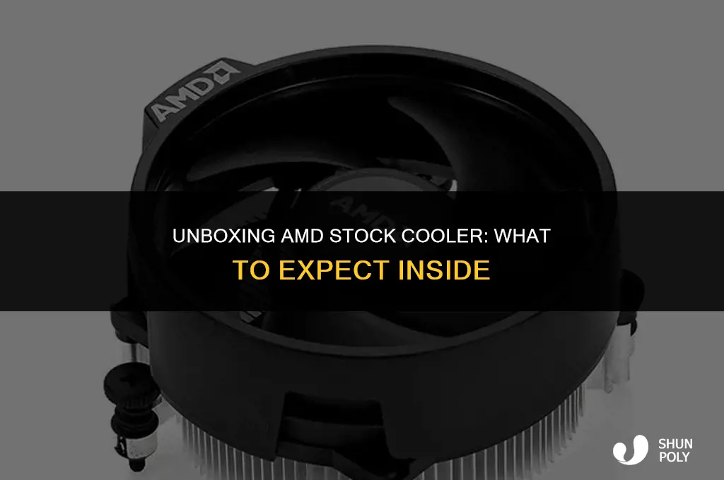 is there plastic to peel off in amd stock cooler