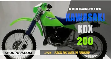 Exploring Plastic Parts Availability for 1987 Kawasaki KDX 200 Models