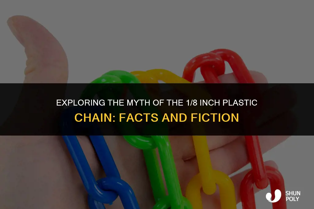 is there such a thing as 1 8 plastic chain