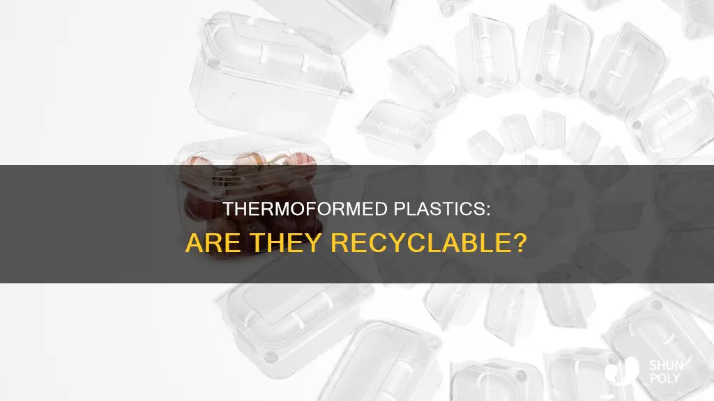 is thermoformed plastic recyclable