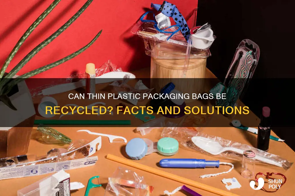 is thin plastic packaging bags recyclable