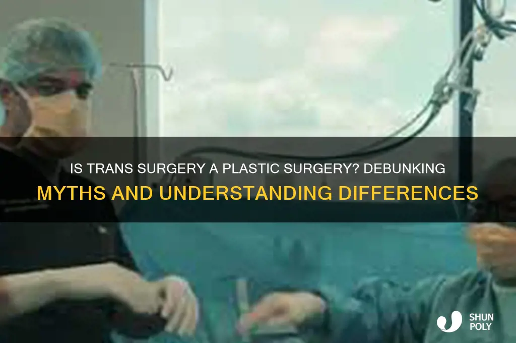is trans surgery a plastic surgery