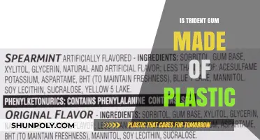 Is Trident Gum Made of Plastic? Uncovering the Truth Behind the Chew