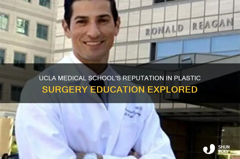 is ucla medical school known for their plastic surgeon courses