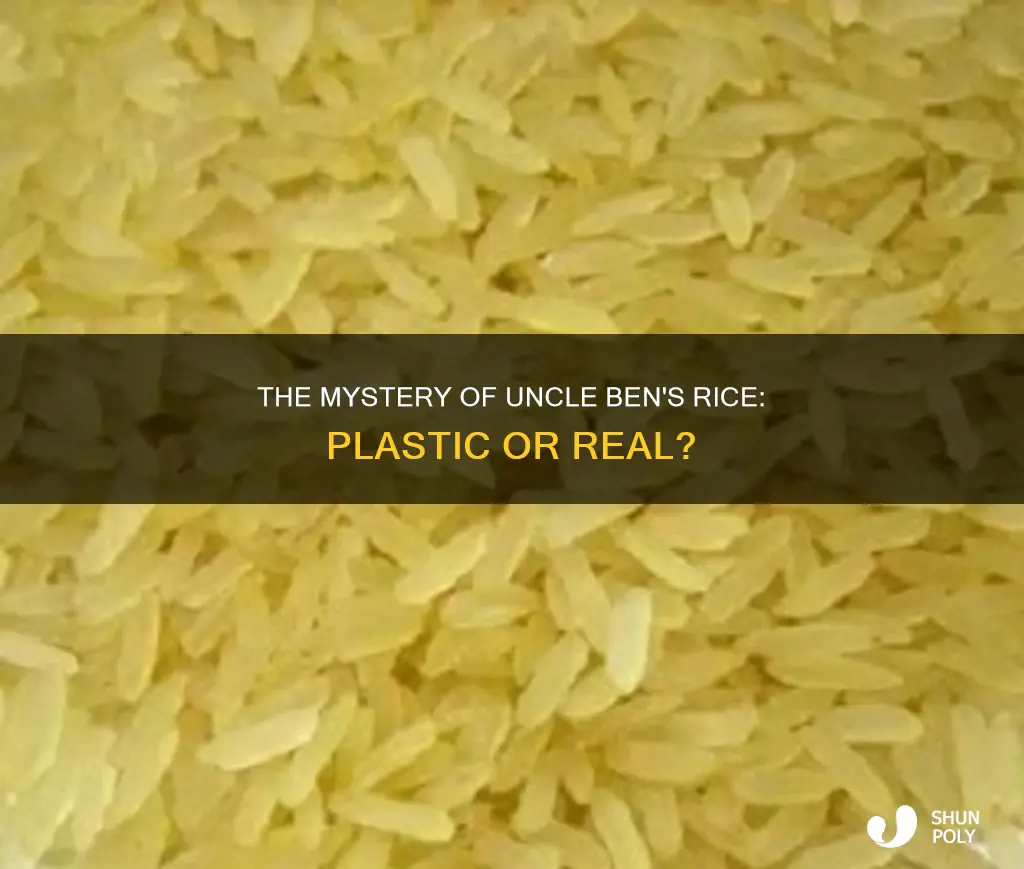 is uncle ben real rice or plastic
