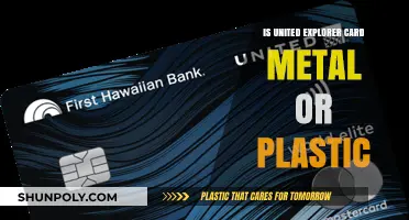 United Explorer Card: Metal or Plastic?
