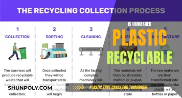 Plastic Recycling: Unwashed Plastics' Impact
