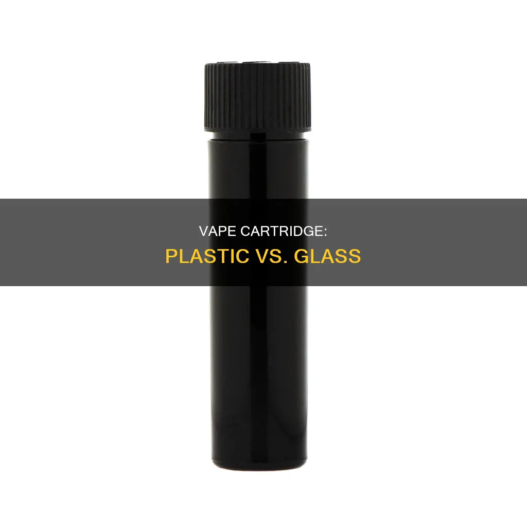 is vape with a plastic cartridge