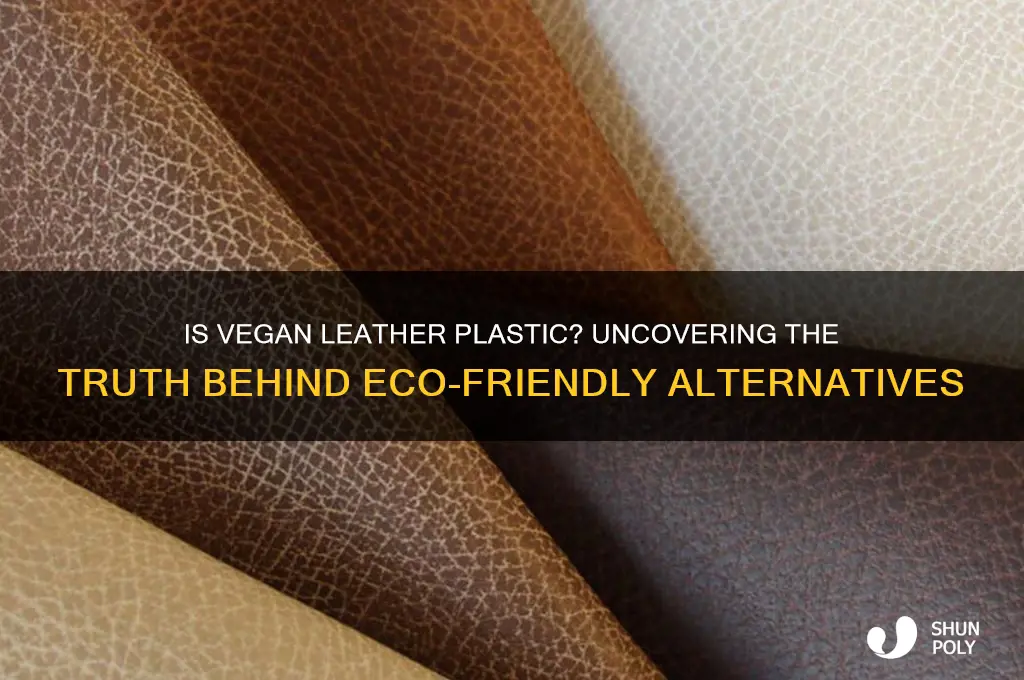 is vegan leather made of plastic