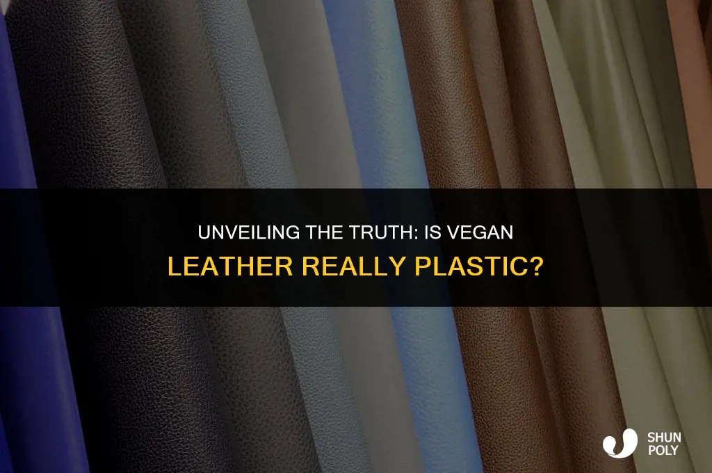 is vegan leather plastic